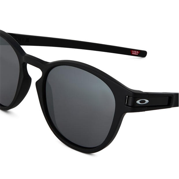 Matte Black - Oakley - Men's Latch Round Sunglasses