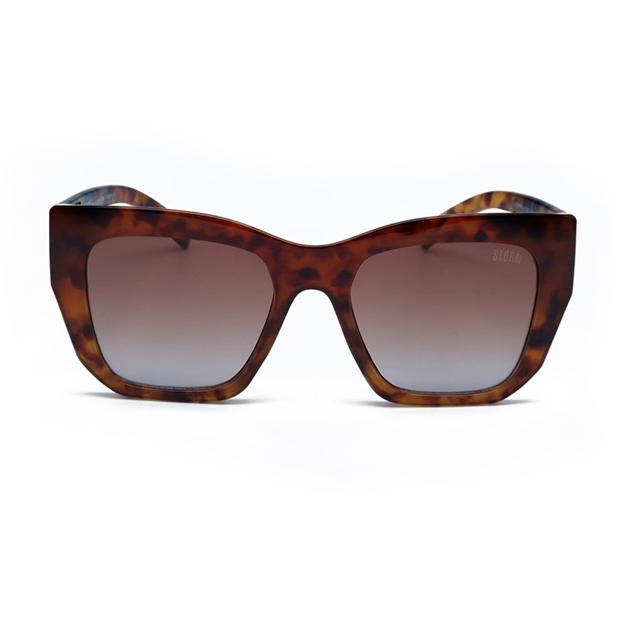 Burgundy - Storm - Women's Square Sunglasses