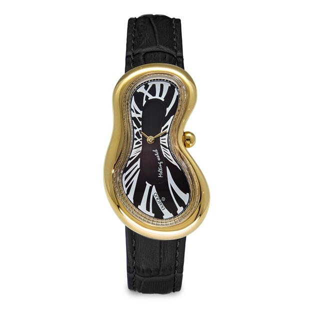 Black Dial - Exaequo - Melting Quartz Analogue Watch