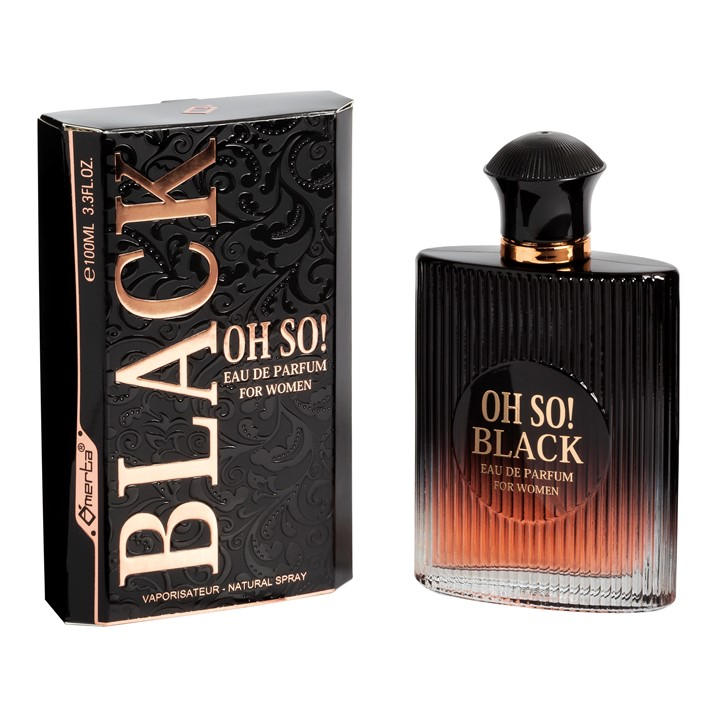 Omerta Women's Clear Oh So! Black Eau De Parfum Perfume in Size Over 100ml, Sports Direct
