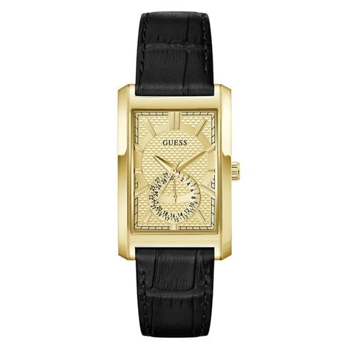 Guess - Men's Hugh Leather Watch