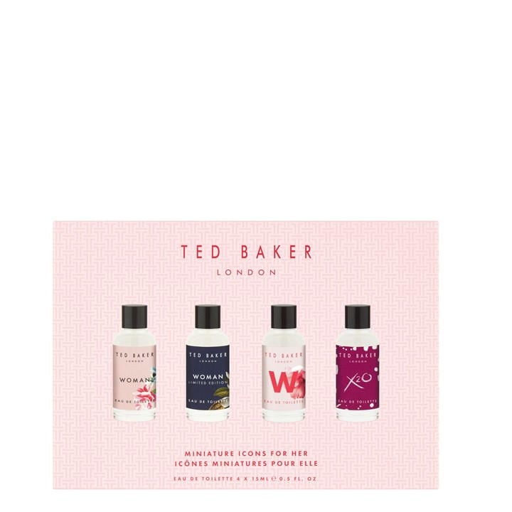 Ted Baker Women's Clear Mini Icons Set Eau De Toilette, Sports Direct