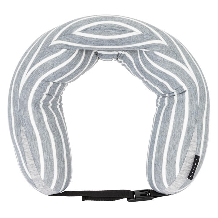 Linea  Grey Microbead Neck Pillow, Sports Direct