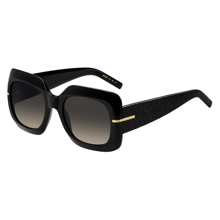 Boss Women's Black Round Sunglasses in Size Ladies, Sports Direct