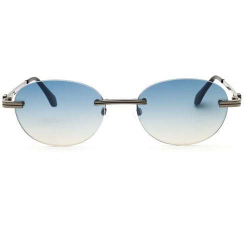 PALM ANGELS - Crystal Rectangle Sunglasses