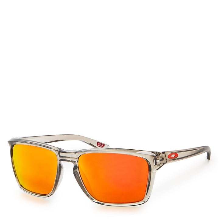 Oakley Men's Grey Sunglasses Lifestyle Rectangle, Sports Direct