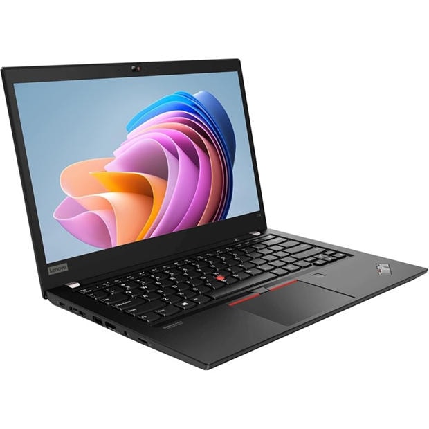 Black - Lenovo - Refurbished Lenovo ThinkPad T14s 14 Inch Laptop - Intel Core i7-10610U 16GB RAM 512GB SSD