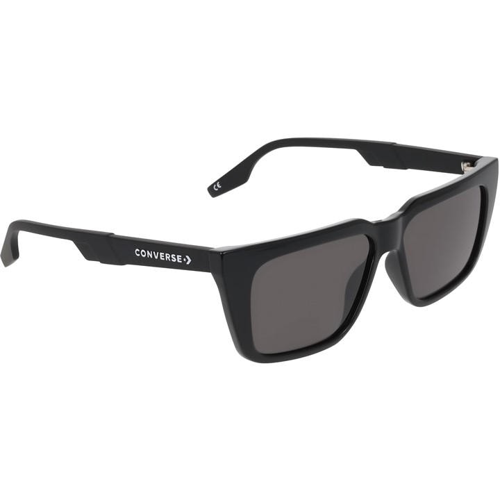 Converse Women's Black Modified Rectangle Sunglasses, Sports Direct