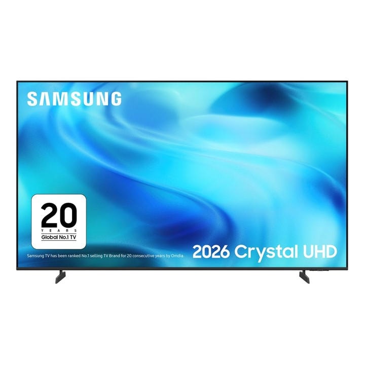 Samsung  Black 85 Inch Crystal Uhd U8020h 4K Vision Ai Smart Tv, Sports Direct
