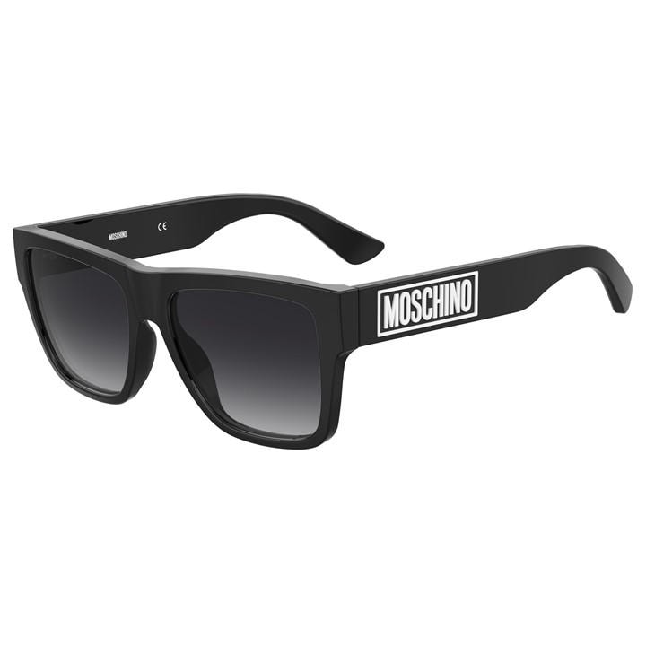 Moschino Men's Black Rectangle Sunglasses, Sports Direct