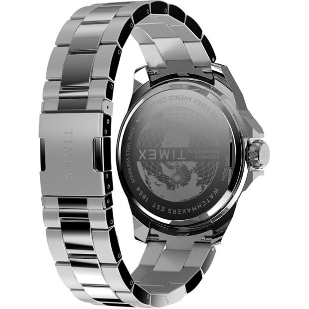 Черно/сребро - Timex - Men's Analogue Quartz Watch