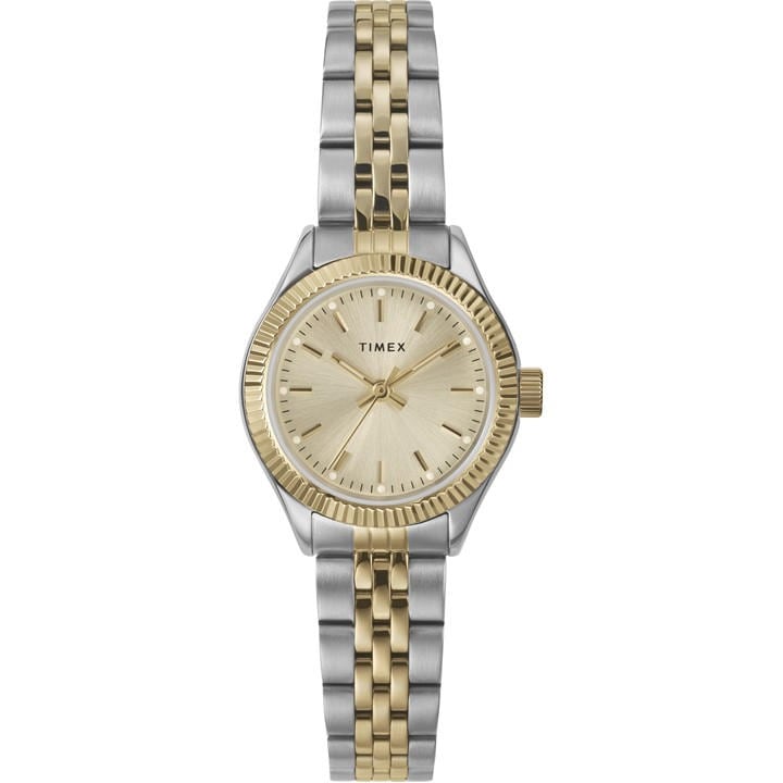 Timex Men's Gold Analogue Quartz Watch, Sports Direct