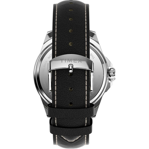 Черно/сребро - Timex - Men's Analogue Quartz Watch