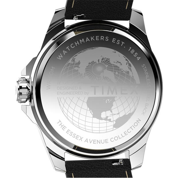 Черно/сребро - Timex - Men's Analogue Quartz Watch
