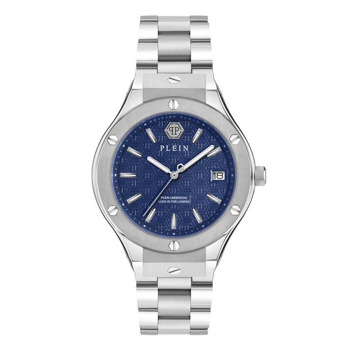 Philipp Plein Men's Blue Underdog 44Mm Watch, Sports Direct