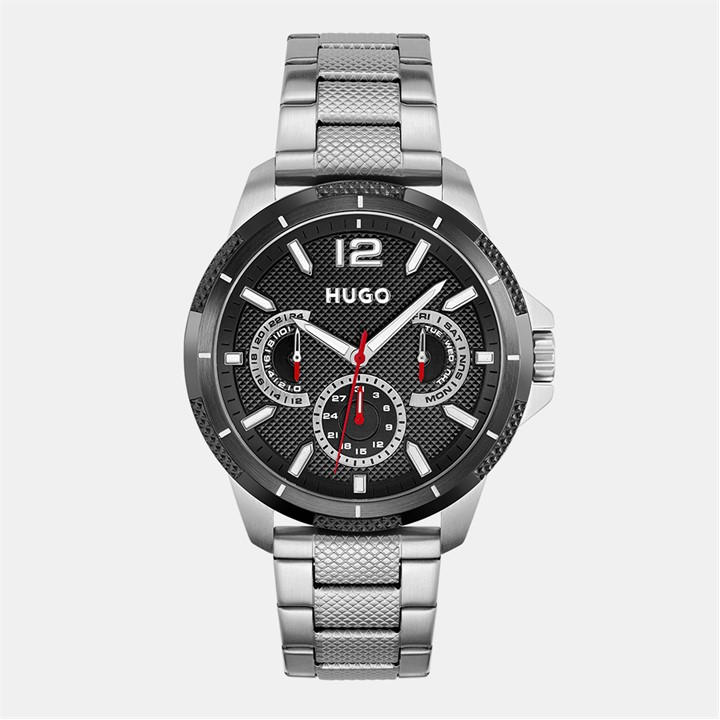 Hugo Men's Silver Gents #Sport Bracelet Watch, Sports Direct