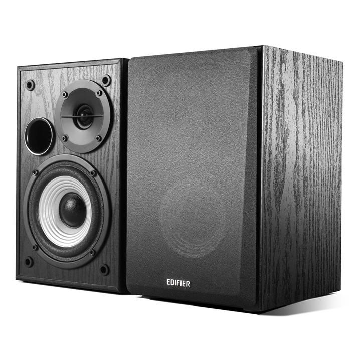 Edifier Black R980t Active 2.0 Bookshelf Speaker Set, Sports Direct