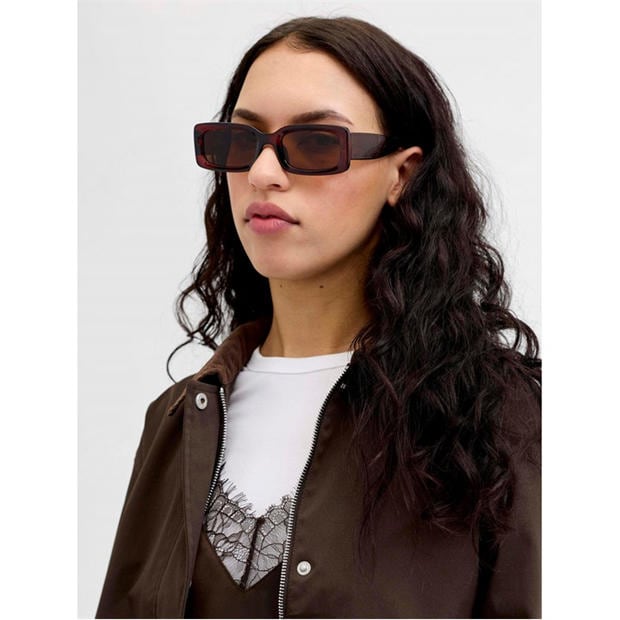 Bison - JJXX - Women's Rosee Rectangle Sunglasses
