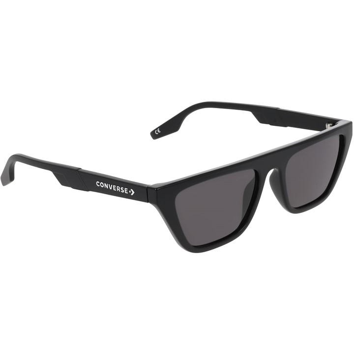 Converse Women's Black Modified Rectangle Sunglasses, Sports Direct