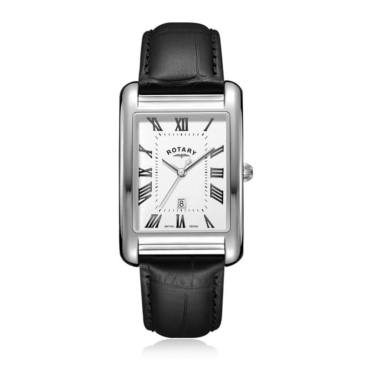 Rotary Men's Silver Dress Watch, Sports Direct
