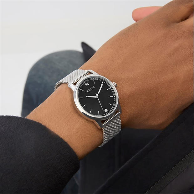 Silver - Guess - Chandler Analogue Quartz Watch