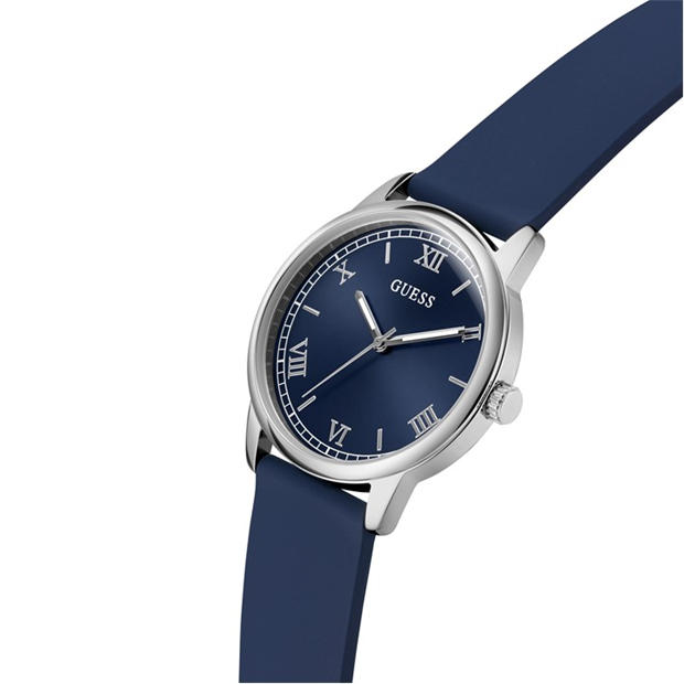 Blue/Silver - Guess - Chandler Analogue Quartz Watch