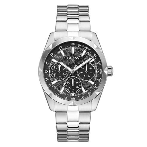 Guess - Men's Rocco Stainless Steel Watch