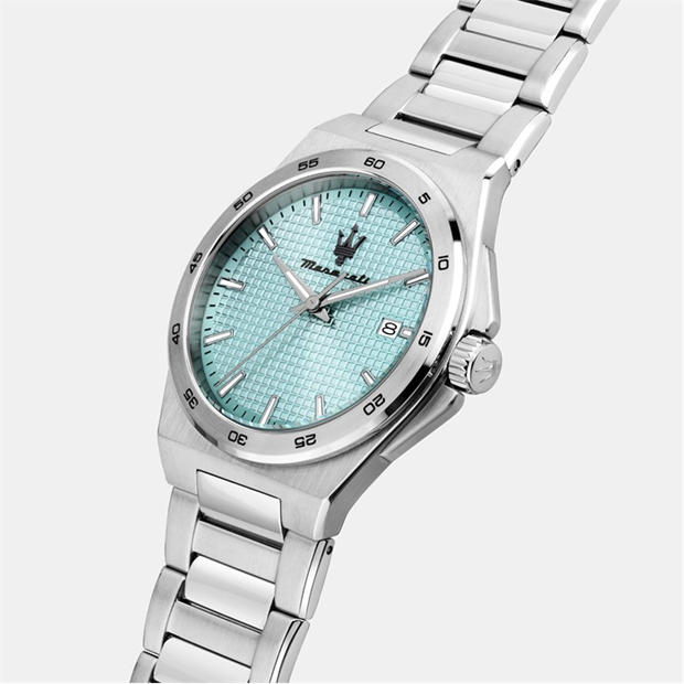 Детско синьо - Maserati - Men's Velocita Quartz Analogue Watch