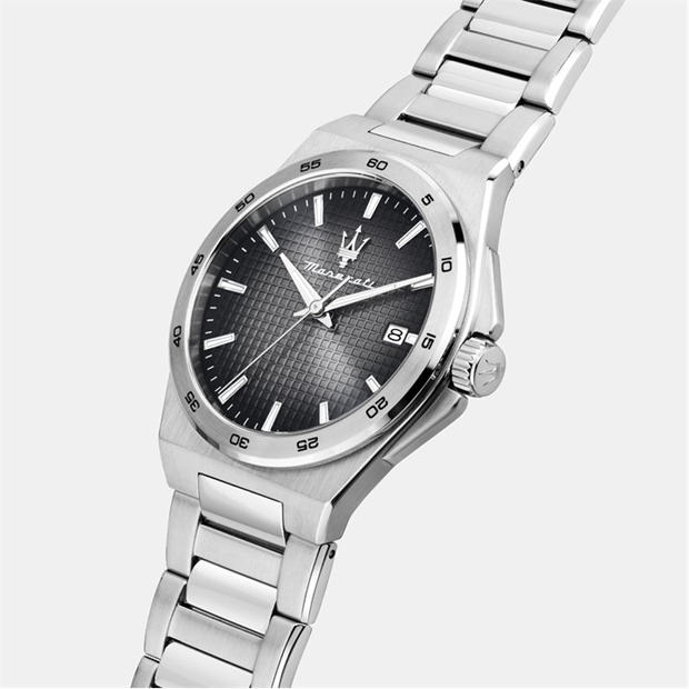 Сиво - Maserati - Men's Velocita Quartz Analogue Watch
