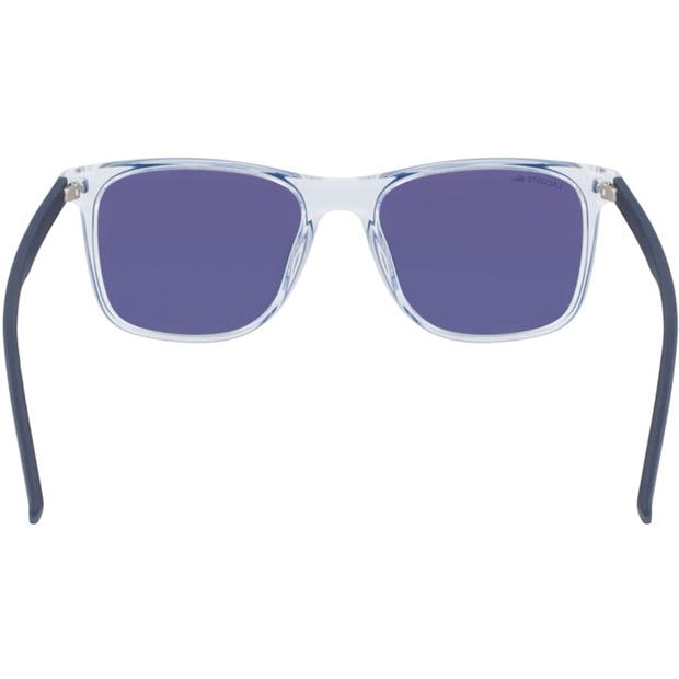 Crystal/Navy - Lacoste - Men's Modified Rectangle Sunglasses