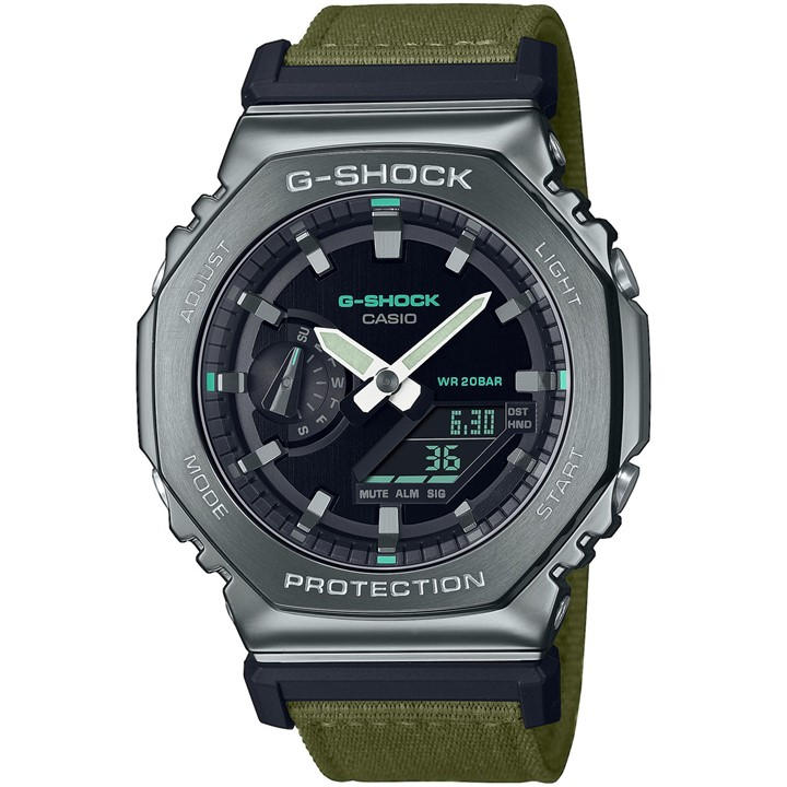 G Shock Men's Silver G-Shock Gm-2100Cb-1Aer, Sports Direct