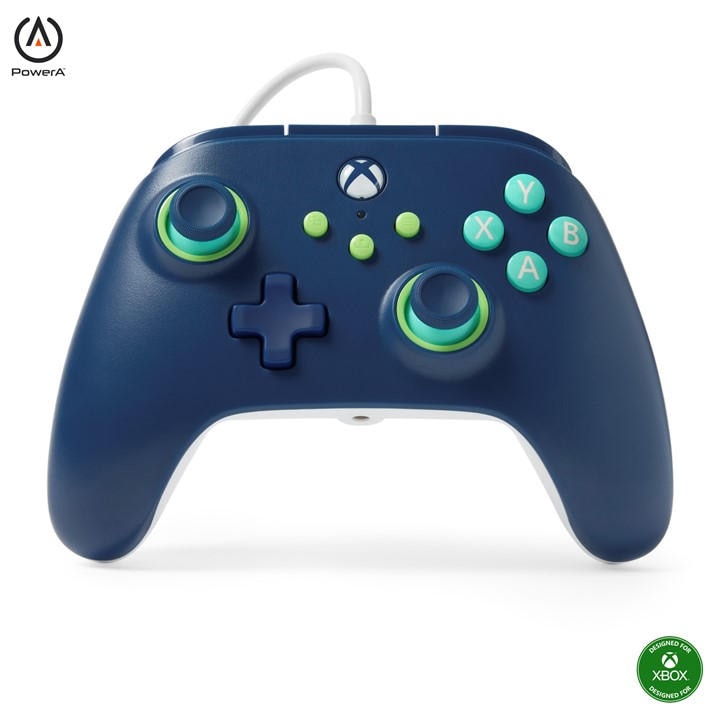 Powera  Blue Wired Controller For Xbox Series X|S - Mariner, Sports Direct