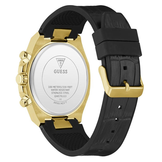 Gold/Black - Guess - Equity Analogue Quartz Watch
