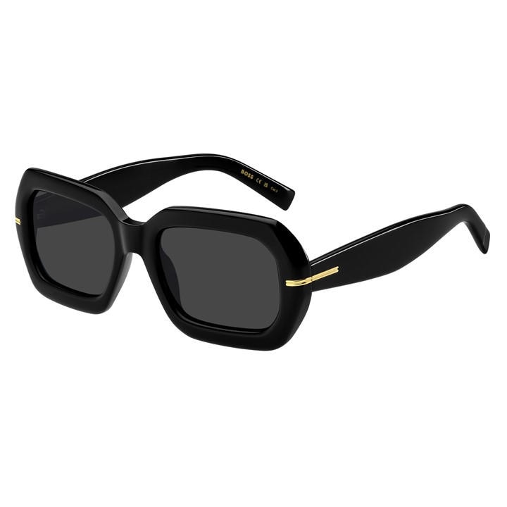 Boss Women's Black Round Sunglasses in Size Ladies, Sports Direct