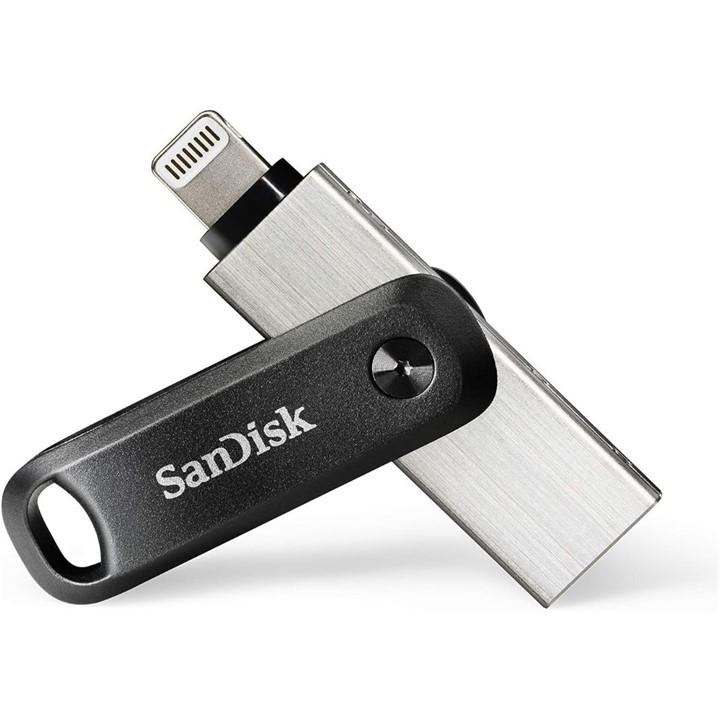 Sandisk Black Ixpand Go Flash Drive 128Gb Drive For Iphone Ipad Pc Mac Iphone Lightning & Usb 3. Connectors, Sports Direct