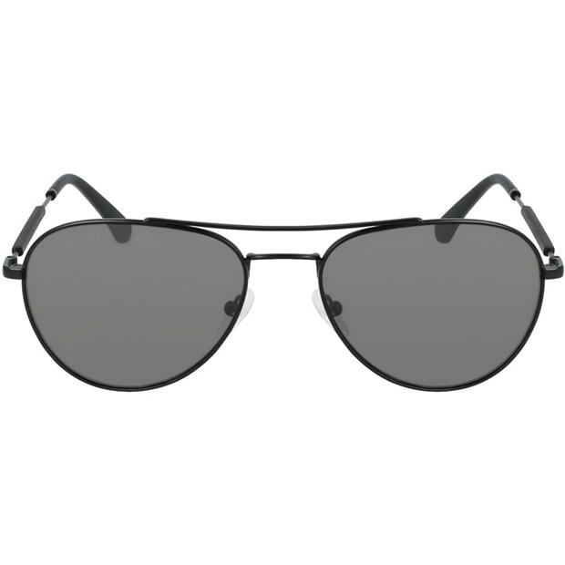 Matte Black - Calvin Klein Jeans - Aviator Sunglasses