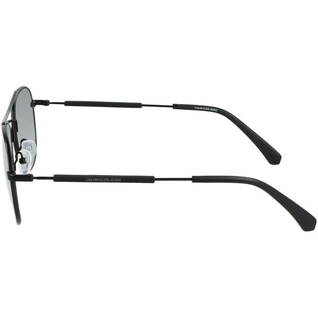 Matte Black - Calvin Klein Jeans - Aviator Sunglasses