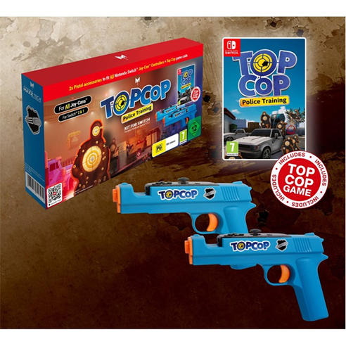 Maxx Tech - MaxxTe Top Cop: Police Training Game & Gun Kit