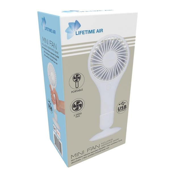 None - Edco - LIFETIME Portable Fan Battery Operated