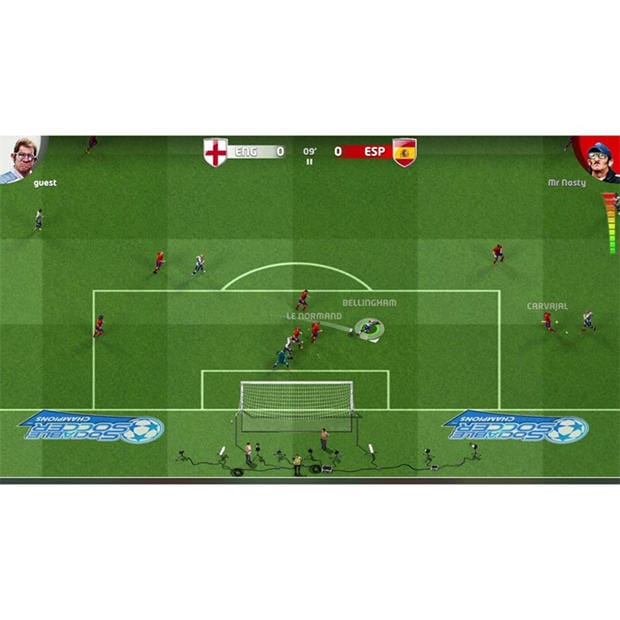 NS2 - Maxx Tech - MaxxTe Sociable Soccer Game and Champions Kit for Nintendo Switch