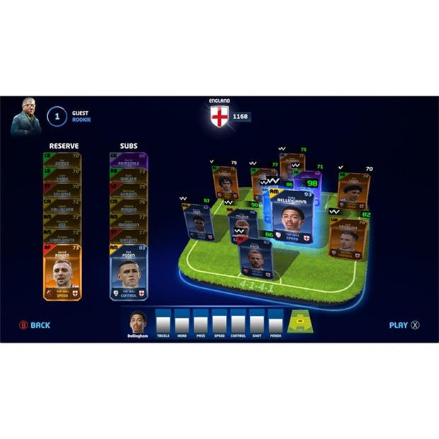 NS2 - Maxx Tech - MaxxTe Sociable Soccer Game and Champions Kit for Nintendo Switch