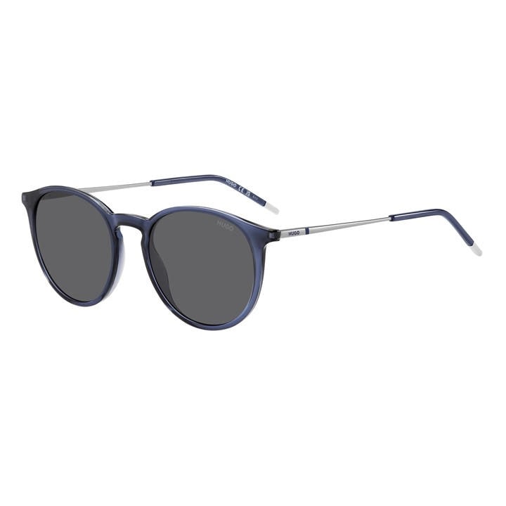 Hugo Men's Blue Round Sunglasses in Size Mens, Sports Direct