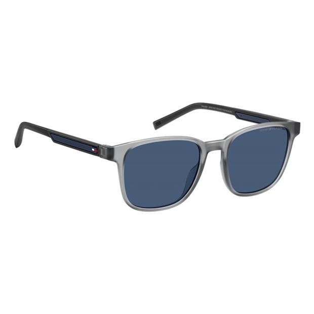 Grey Blue - Tommy Hilfiger - Hil Sun Rectangular Sn63