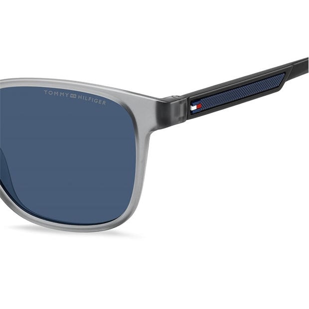 Grey Blue - Tommy Hilfiger - Hil Sun Rectangular Sn63