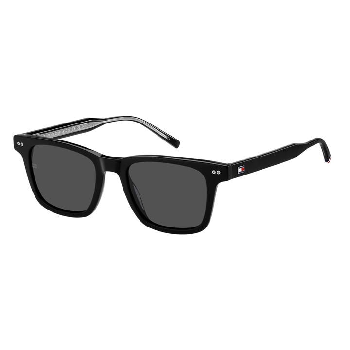 Tommy Hilfiger Men's Black Hil Sun Rectangular Sn63, Sports Direct