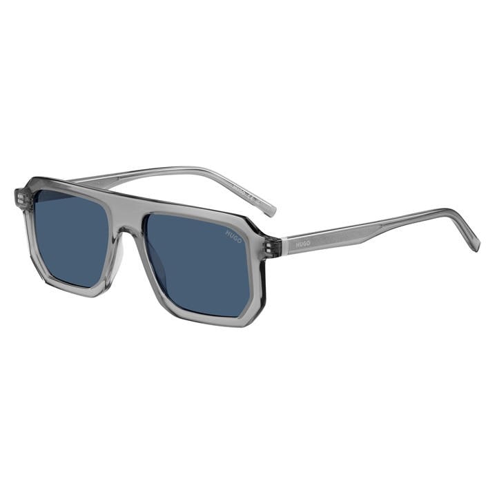 Hugo Men's Grey Round Sunglasses in Size Mens, Sports Direct