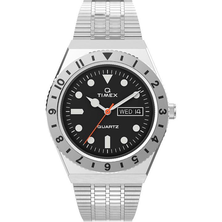 Timex Men's Silver Water Resistant Analogue Quartz Watch, Sports Direct