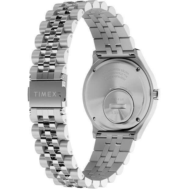 Сиво/Стомана - Timex - Men's Water Resistant Analogue Quartz Watch
