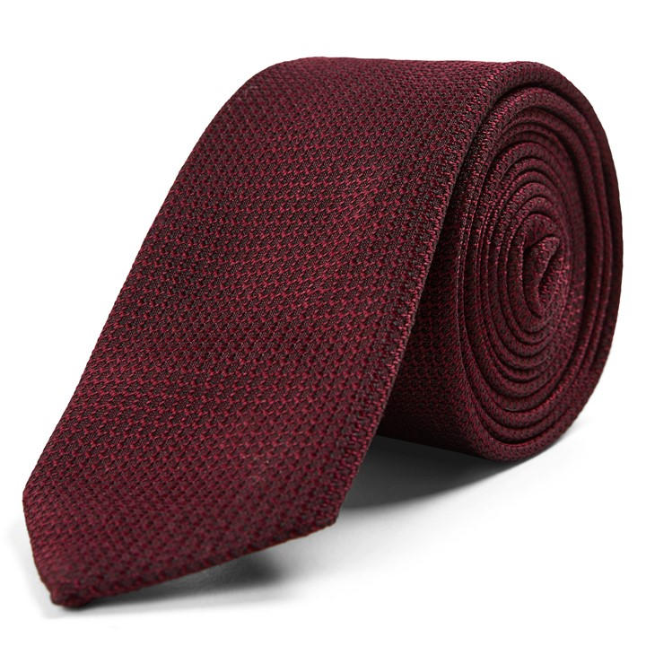 Boss Men's Red H-Tie 6Cm Tie, Sports Direct