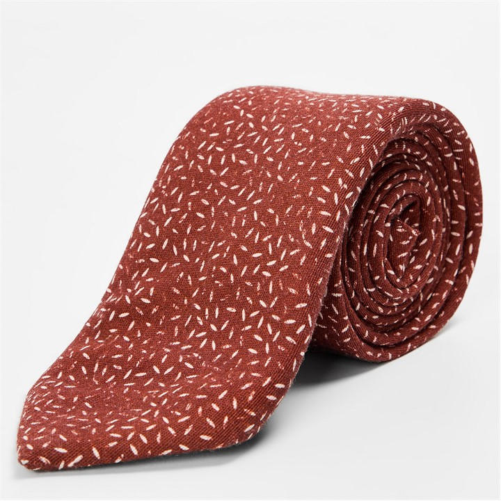 Boss Men's Brown H Tie, Sports Direct
